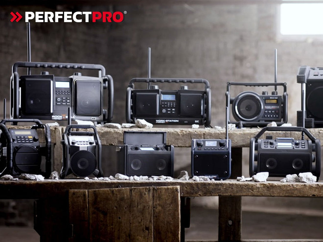 Perfectpro bouwradio: perfectie in muziek op de bouw