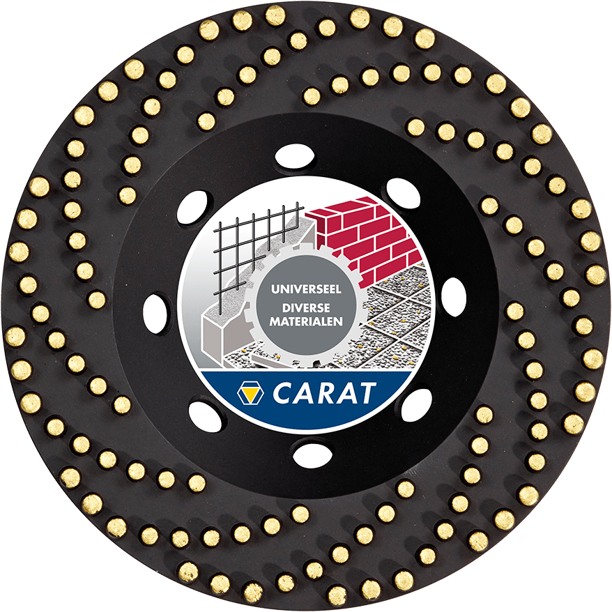 CARAT ULTRONE FAST SLIJPKOP Ø125x22,2MM CUFC MASTER