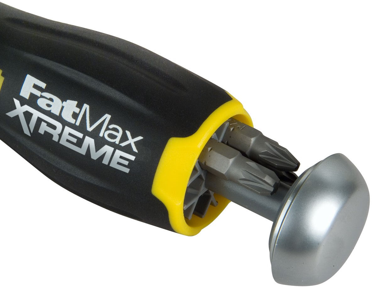 Stanley FatMax XTREME Ratschen-Schraubendreher mit mehreren Bits