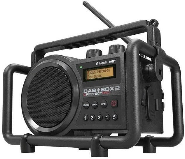 Perfectpro DAB+BOX 2 Construction radio Anthracite