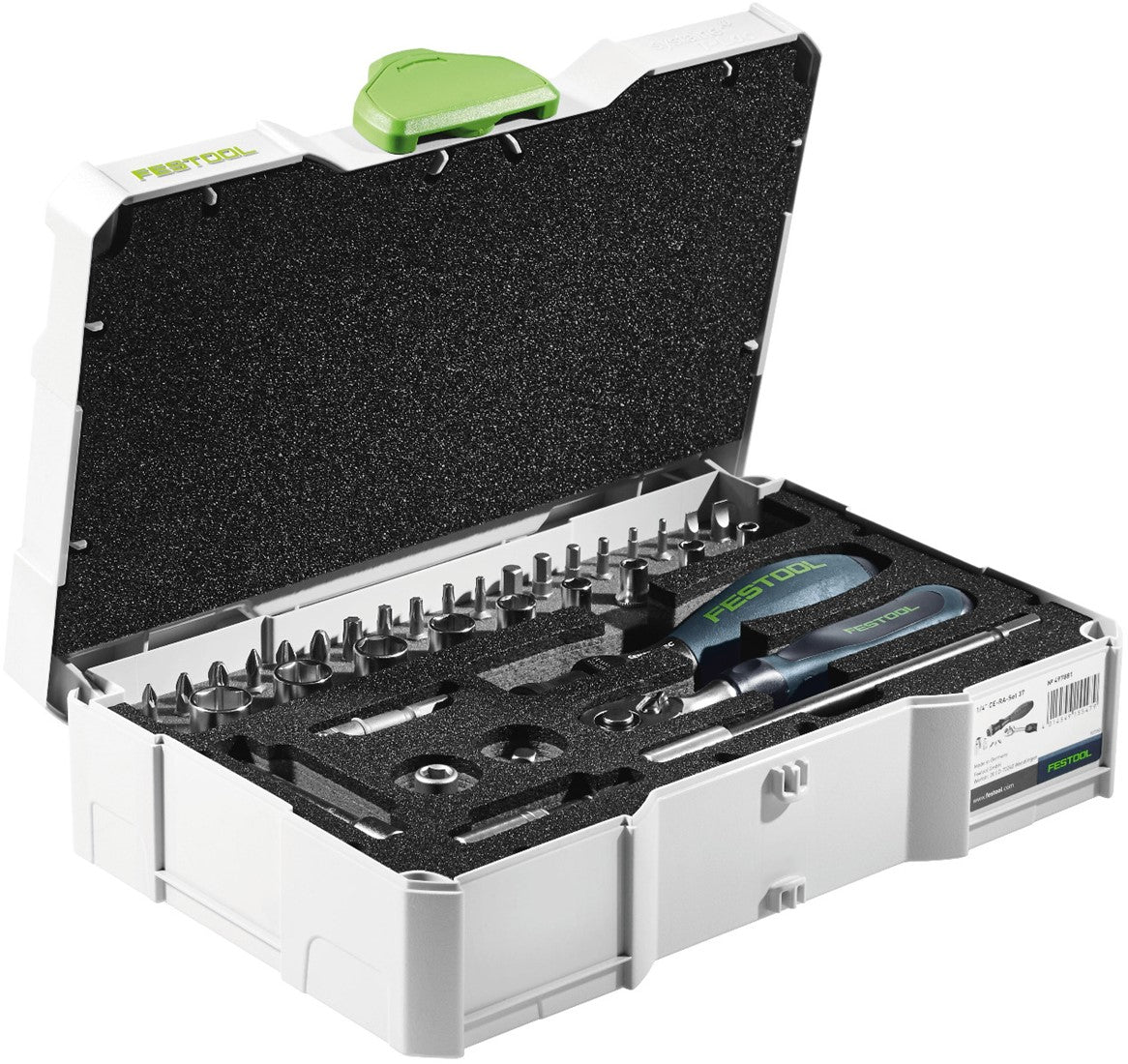 Festool Ratschensatz 1/4-CE RA Satz 37 497881