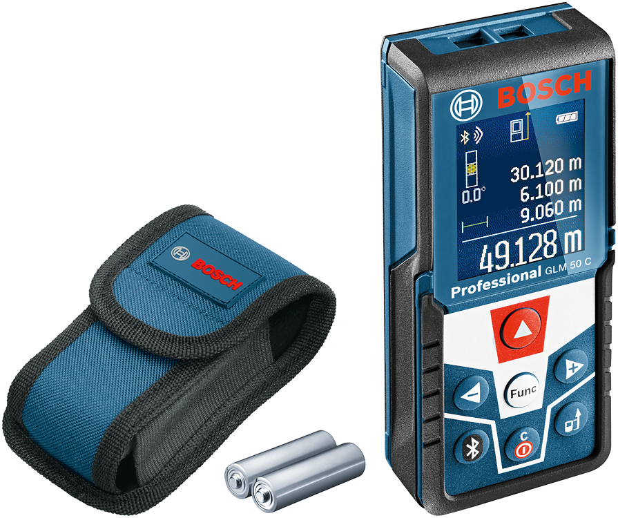 Bosch Professional GLM 50 C Laser rangefinder 50mtr. with bluetooth - 0601072C00