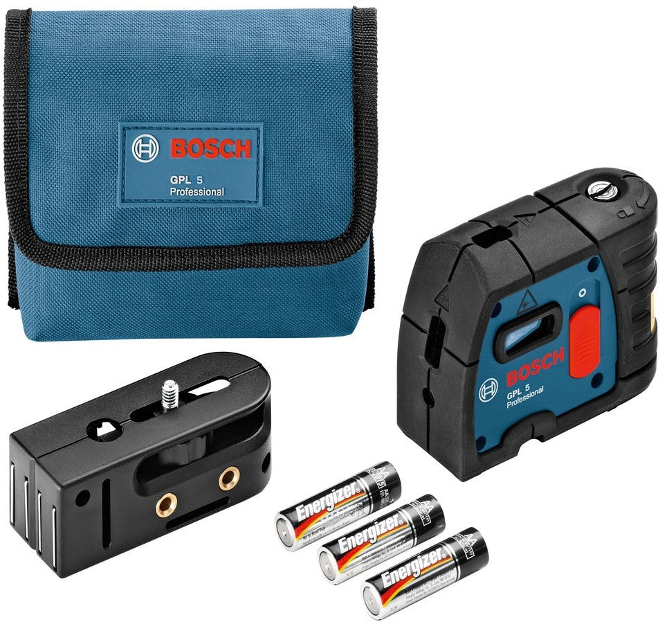 Bosch Blue GPL 5 Point Laser 30m in Protective Bag - 0601066200