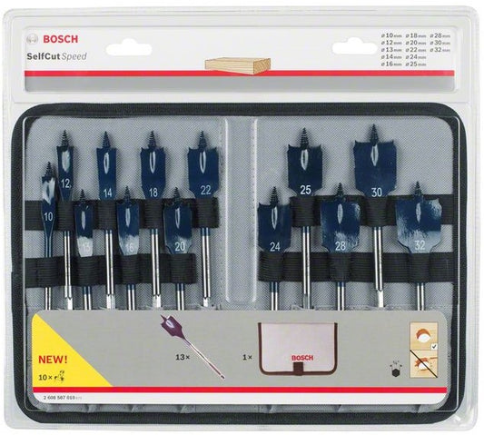 Bosch Self Cut Speed 13-delige Speedborenset - 2608587010