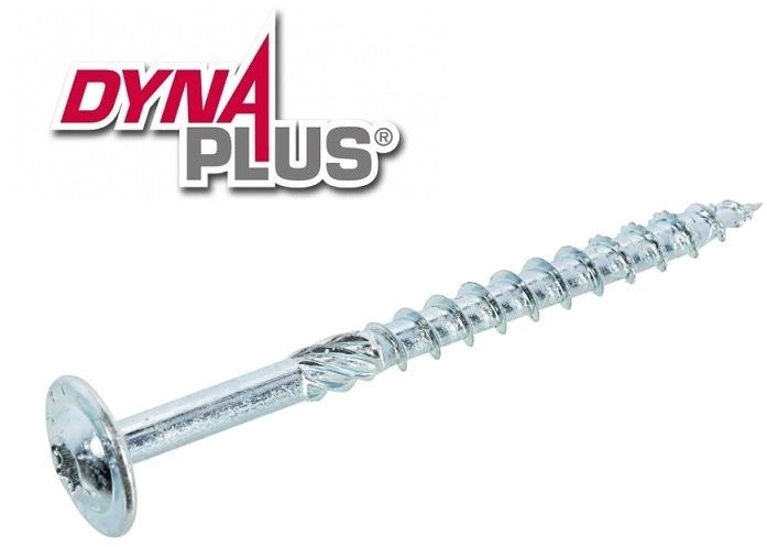 DynaPlus Senkkopfschrauben Indoor 8.0x220/80mm. Torx T-40 VZ VE=50