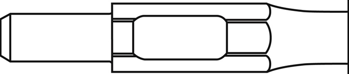 Bosch Puntbeitel 30-mm-zeskantopname BOS-2608690111