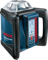 Bosch Blauw GRL 500 HV Rotatielaser + LR 50  met Laserontvanger in Koffer