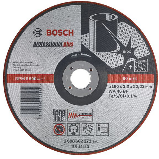 Bosch Semiflexibele afbraamschijf 125.0 millimeter 22.23 millimeter BOS-2608602218