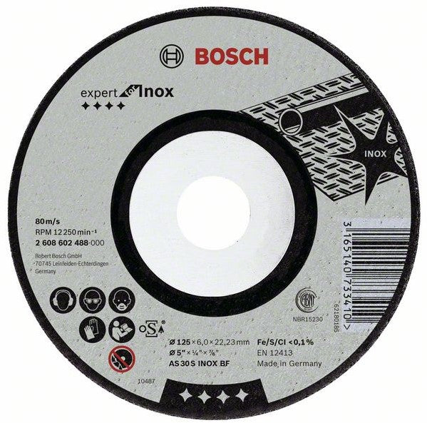 Bosch Expert for Inox Afbraamschijf gebogen 150.0 millimeter 22.23 millimeter BOS-2608602489