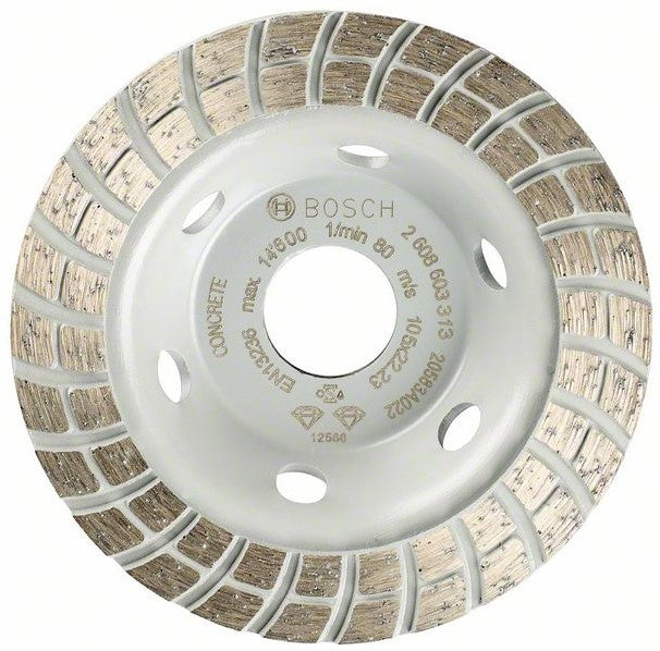 Bosch Standard for Concrete Turbo Diamantkomschijf 105.0 millimeter 22,23 millimeter BOS-2608603313