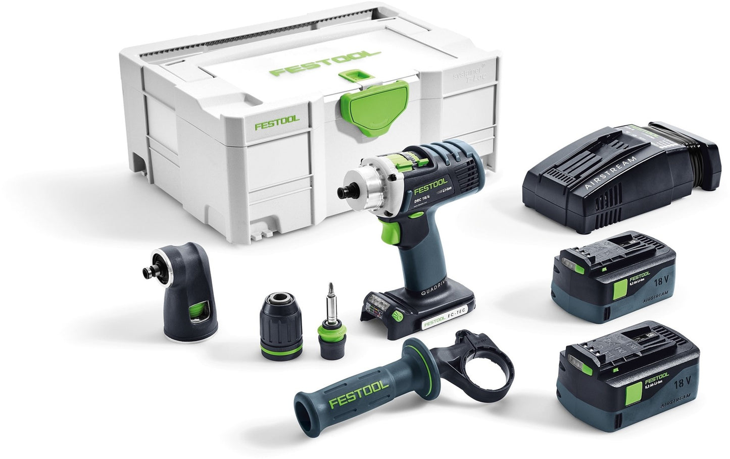 Festool DRC 18/4 Li 5.2 Set Accu Schroefboormachine in Systainer 574697