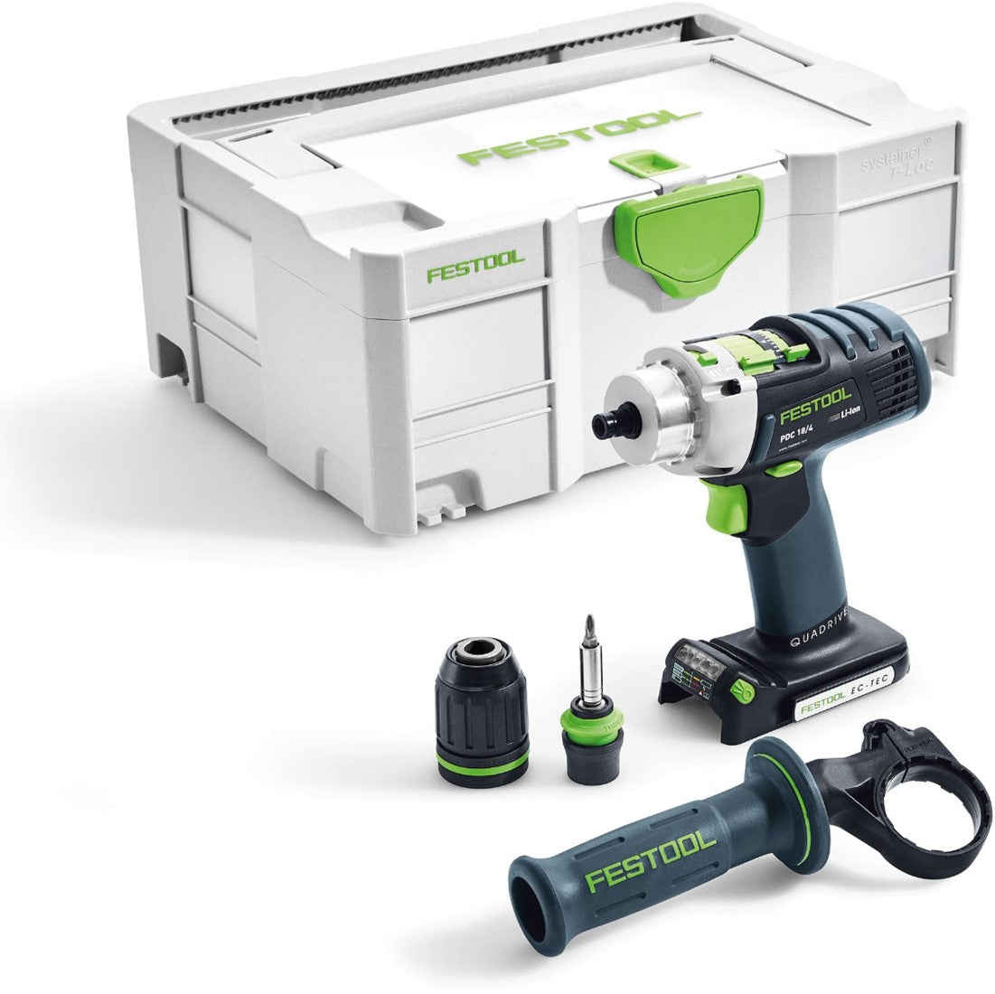 Festool PDC 18/4 Li Basic Cordless Impact Drill in Systainer 574701