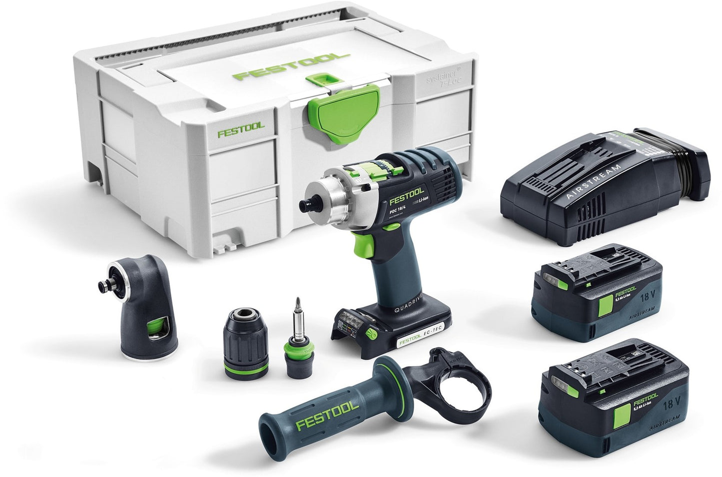 Festool PDC 18/4 Li 5.2 Set Cordless Impact Drill in Systainer 574703