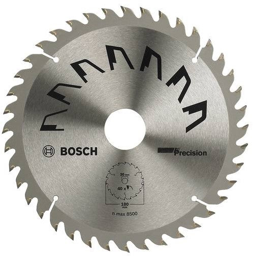 Bosch Blauw PRECISION Cirkelzaagblad 180x2.5x30mm 40T