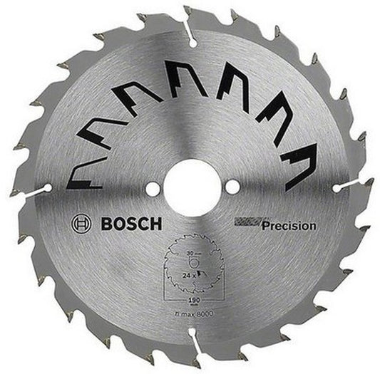 Bosch Blauw PRECISION Cirkelzaagblad 190x2.5x30mm 24T
