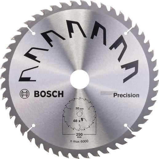 Bosch Blauw PRECISION Cirkelzaagblad 250x3.2x30mm 48T