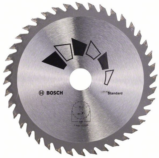 Bosch Blauw STANDARD Cirkelzaagblad 140x2.2x20mm 40T