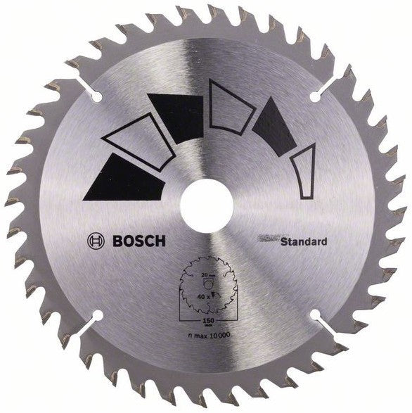 Bosch Blue STANDARD Circular Saw Blade 150x2.2x20mm 40T