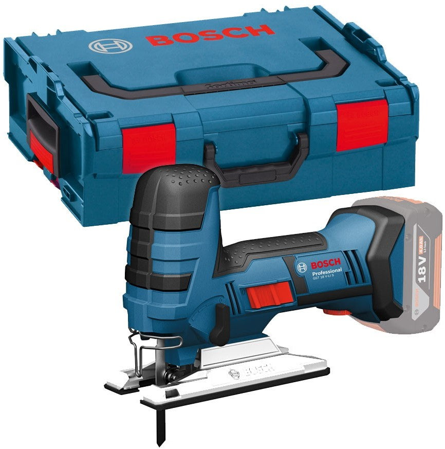 Bosch Blue GST 18 V-LI S Cordless Jigsaw 18V Basic Body in L-BOXX - 06015A5101