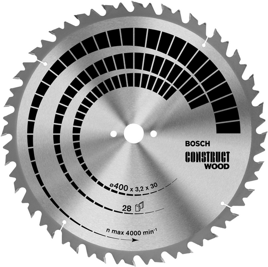 Bosch Blue Construct Wood Circular Saw Blade 315x30mm 20T