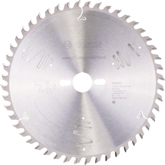 Bosch Blue Expert for Laminated Panel Circular Saw Blade 250x30mm 48T