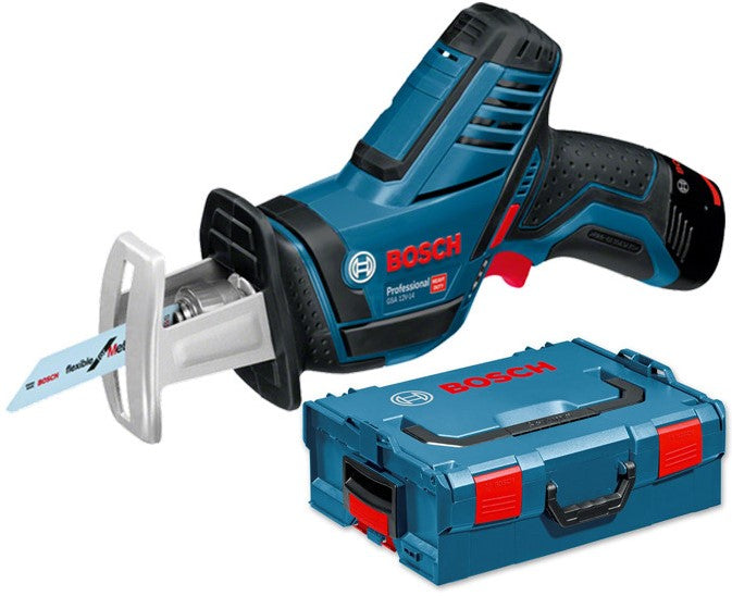 Bosch Blue GSA 12V-14 Akku-Säbelsäge 12V 2,5Ah Li-Ion in L-BOXX