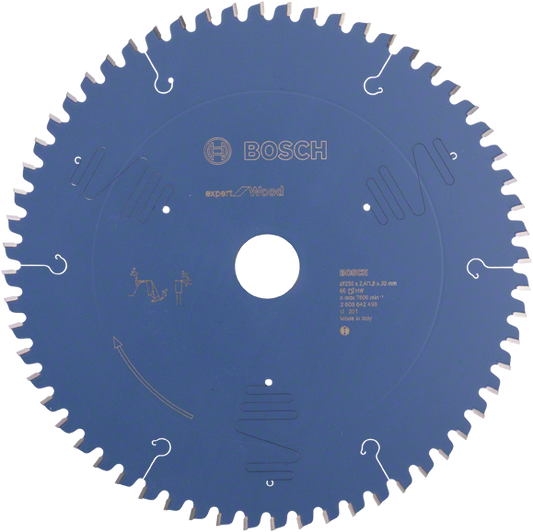 Bosch Blue Expert for Wood Circular Saw Blade 250x2.4/1.8x30mm 60T