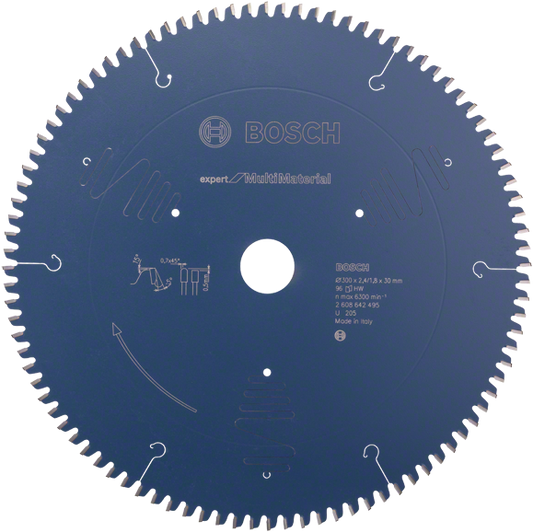 Bosch Blue Expert for Multi Material Circular Saw Blade 300x30mm 96T
