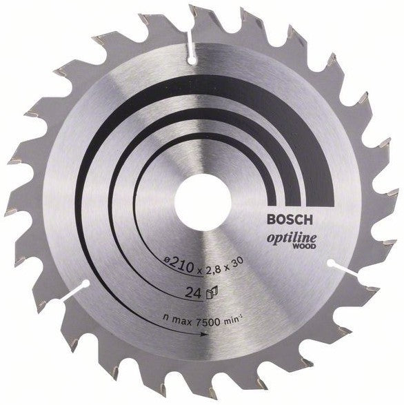 Bosch Blue Optiline Wood Circular Saw Blade 150x2.4/1.4x20mm 24T