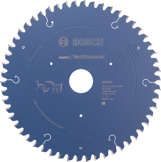 Bosch Blue Expert for Multi Material Circular Saw Blade 210x30mm 54T