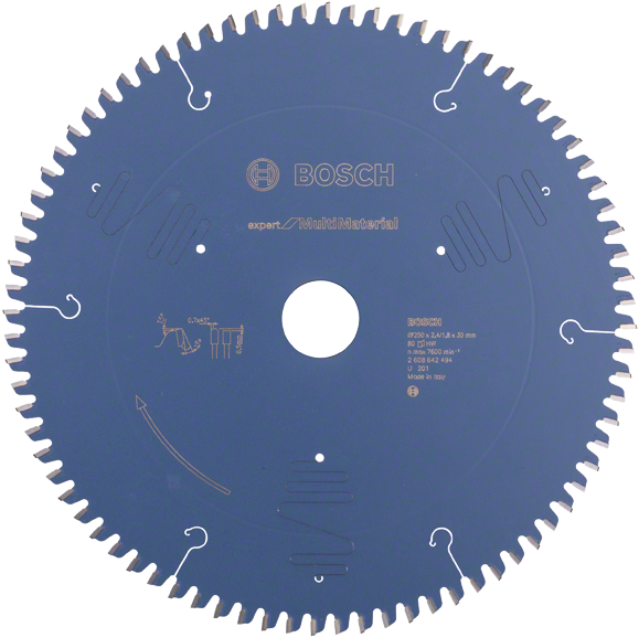 Bosch Blue Expert for Multi Material Circular Saw Blade 250x30mm 80T