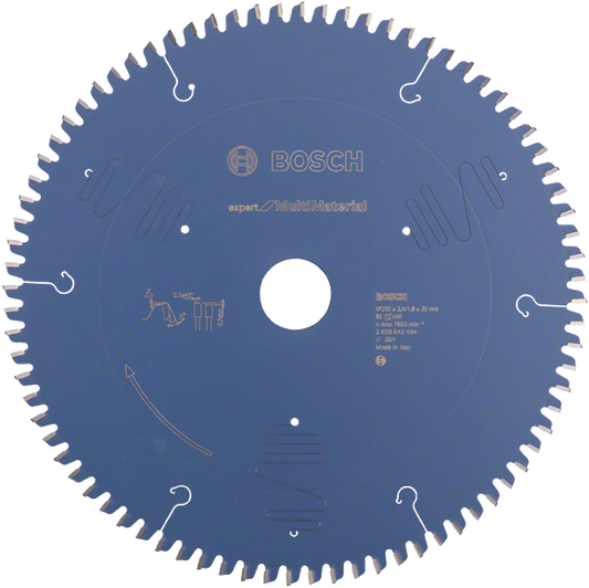 Bosch Blue Expert for Multi Material Circular Saw Blade 250x30mm 80T