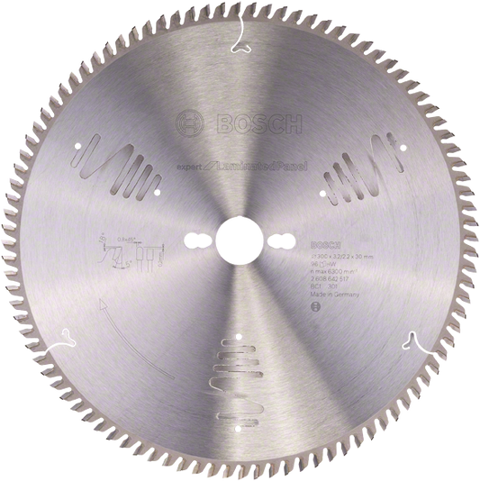 Bosch Blue Expert for Laminated Panel Circular Saw Blade 300x30mm 96T