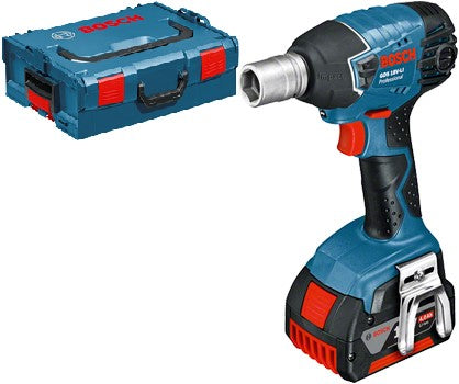 Bosch Blue GDS 18 V-LI Cordless impact wrench 18V 4.0Ah Li-ion in L-BOXX