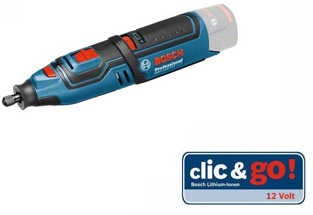 Bosch Blauw GRO 12V-35 Accu Rotatiegereedschap 12V Basic Body