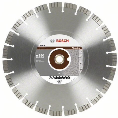 Bosch Best for Abrasive Diamond cutting disc 400 millimeters 20/25.40* millimeter BOS-2608602687