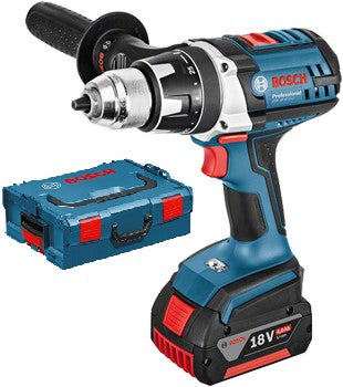 Bosch Blue GSR 18 VE-2-LI Akku-Bohrschrauber 18V Grundkörper in L-BOXX