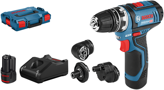 Bosch Professional GSR 12V-15 FC Cordless Drill Driver 12V 2.0Ah Li-ion in L-Boxx - 06019F6000