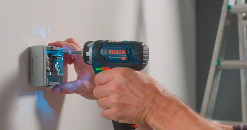 Bosch Professional GSR 12V-15 FC Cordless Drill Driver 12V 2.0Ah Li-ion in L-Boxx - 06019F6000