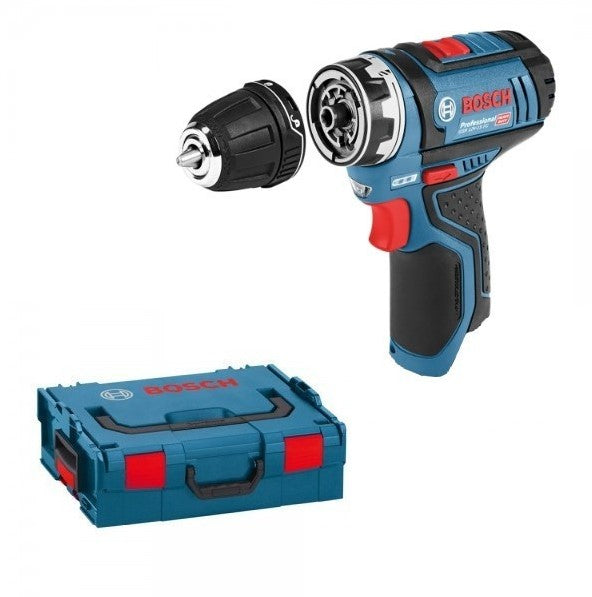 Bosch Blue GSR 12V-15 FC Cordless Drill 12V Loose Body in L-Boxx