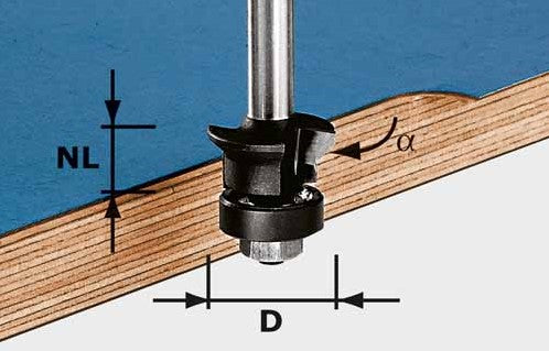 Festool HW S8 D24/0° +45° Fase-kantenfrees 491026