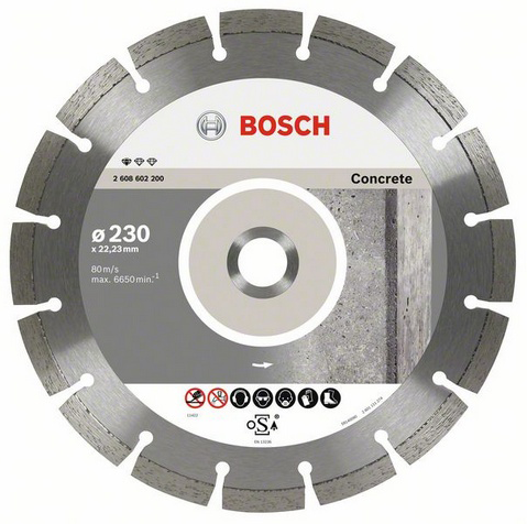 Bosch Standard for Concrete Diamantdoorslijpschijf 150 millimeter 22,23 millimeter BOS-2608603241