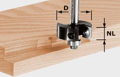Festool HW S8 D38/12 Keermes-groeffrees HW