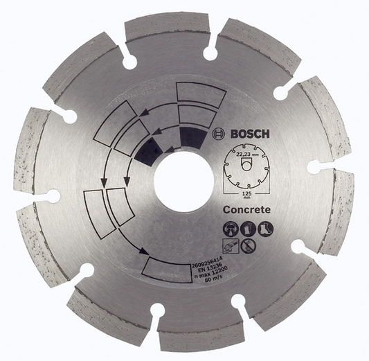 Bosch Diamantdoorslijpschijf beton 115 millimeter 22 millimeter BOS-2609256413