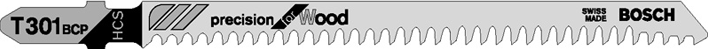 Bosch T 301 BCP Decoupeerzaagblad BOS-2608633A40