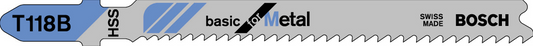 Bosch T 118 B Decoupeerzaagblad BOS-2608631965