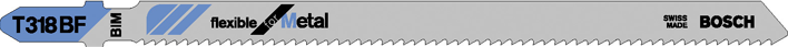 Bosch T 318 BF Decoupeerzaagblad BOS-2608636233