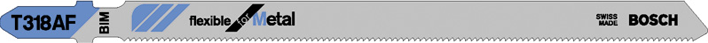 Bosch T 318 AF Decoupeerzaagblad BOS-2608636230