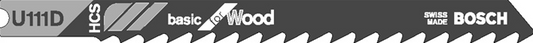 Bosch U 111 D Decoupeerzaagblad BOS-2608637559