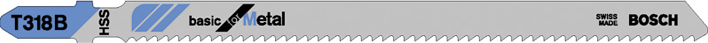 Bosch T 318 B Decoupeerzaagblad BOS-2608631404
